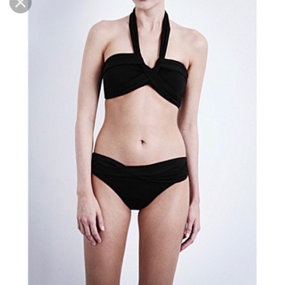 Seafolly black goddess bikini swimsuit